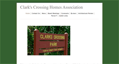 Desktop Screenshot of clarkscrossing.org